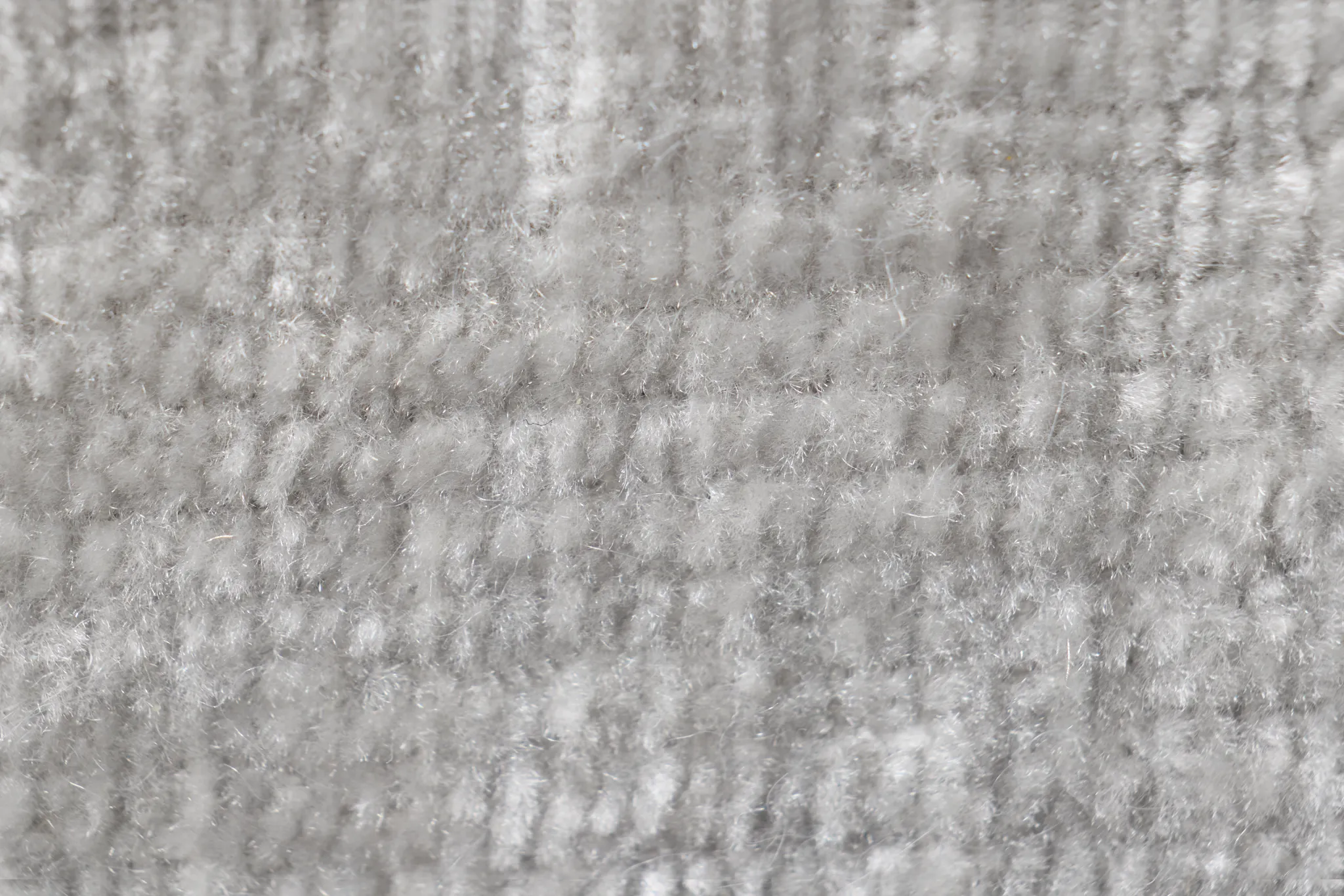 Zuri Gray Velvet Small Triple Power Reclining Two-arm Sectional