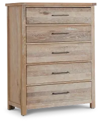 Salt Lake Light Tone 5-drawer Chest