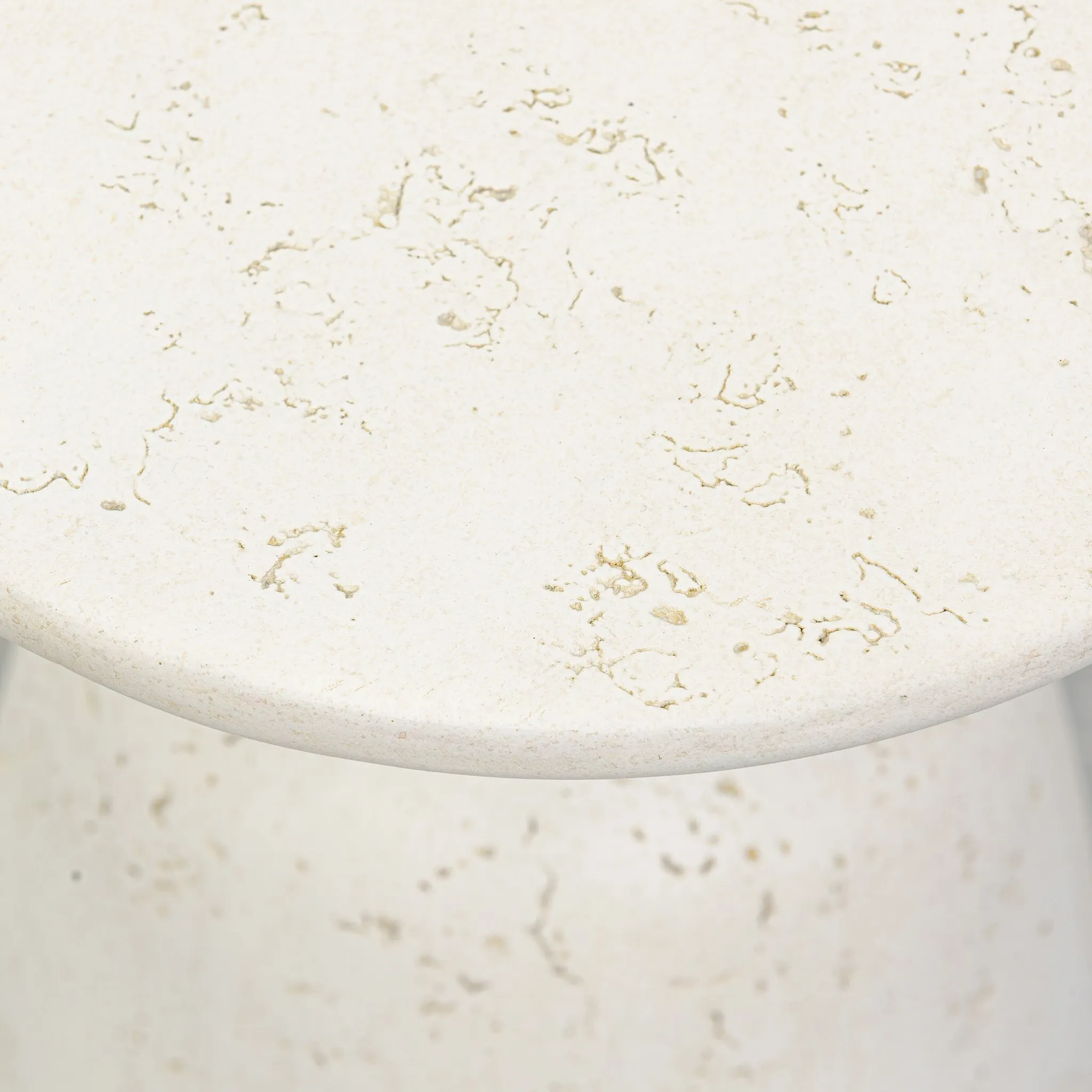 Zume White Small End Table