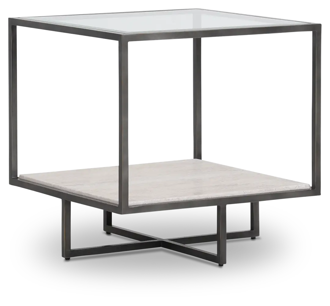 Harlow Glass End Table Harlow Glass End Table