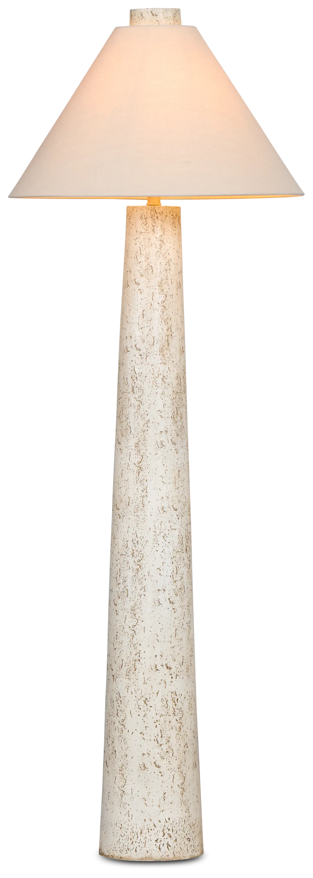 Hadia Ivory Floor Lamp