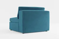 Destin Joya Teal Velvet Armless Chair