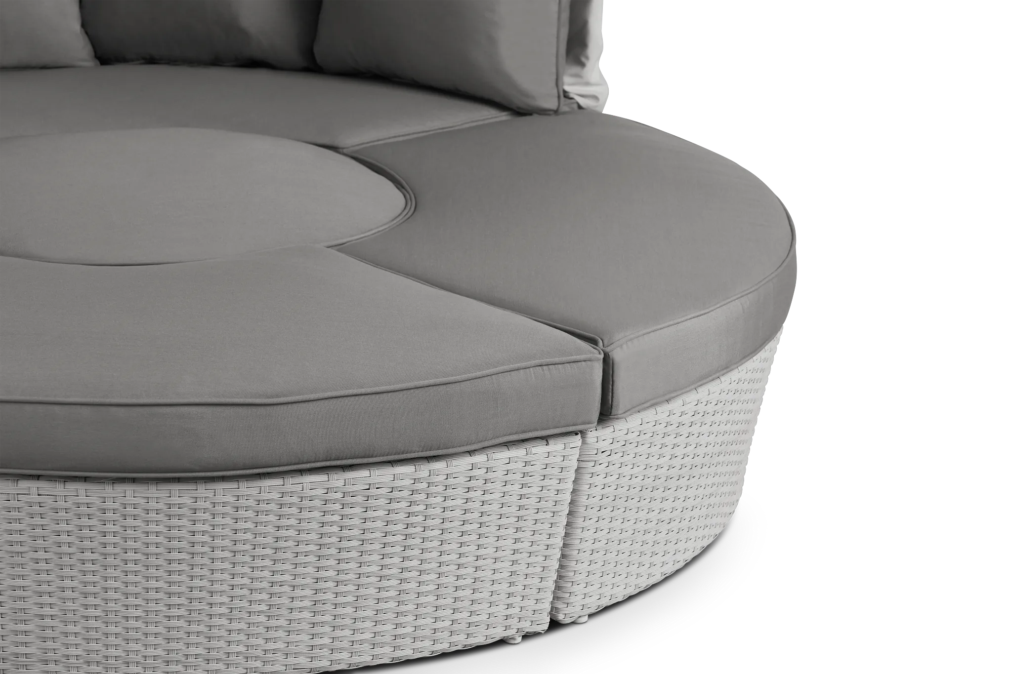 Biscayne Gray Canopy Daybed