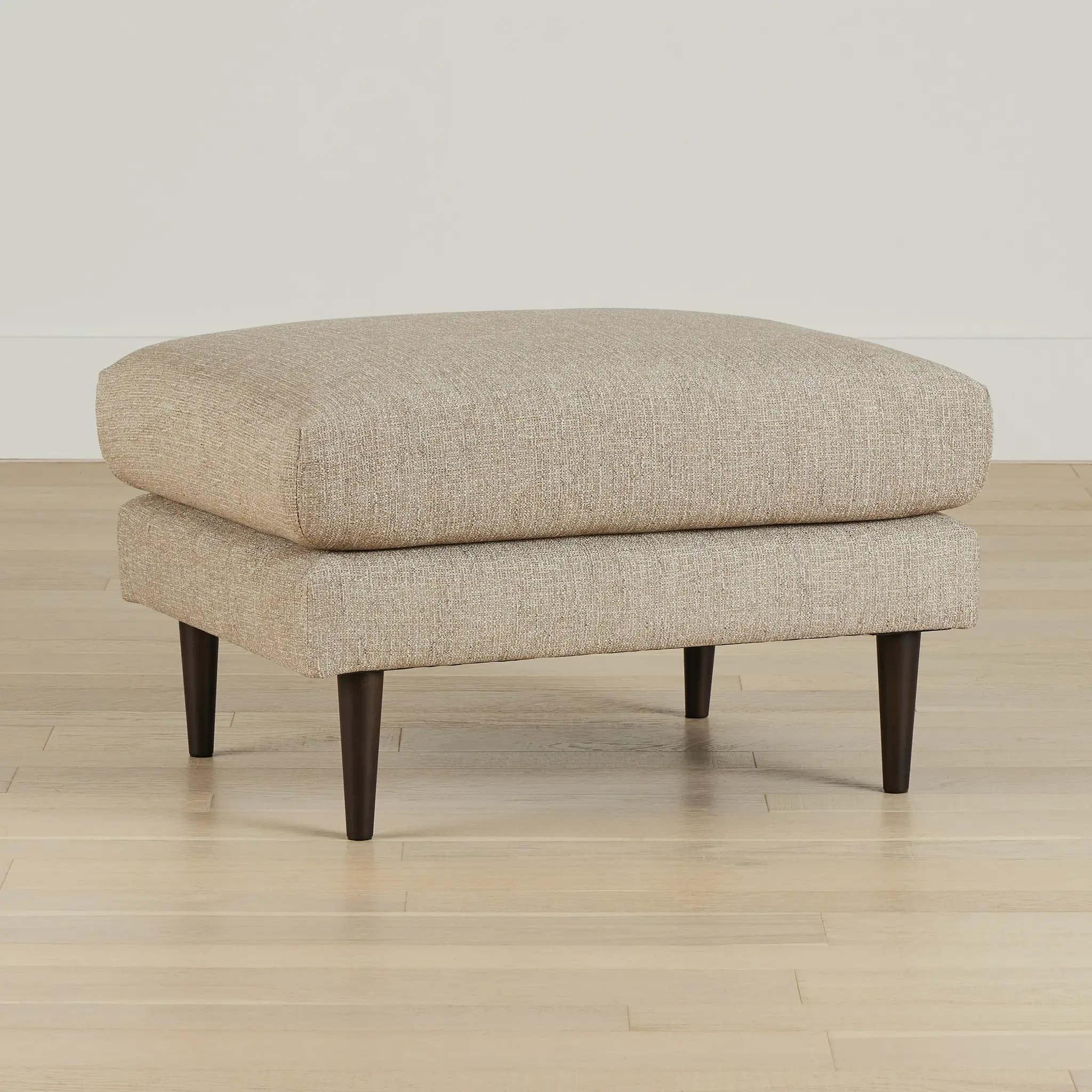 Easton Brown Fabric Ottoman Easton Brown Fabric Ottoman