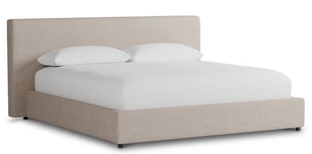 Grayton Elite Taupe 44" Upholstered Platform Bed