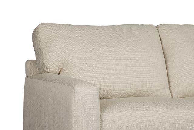Rhodes Beige Fabric Medium Right Chaise Sectional