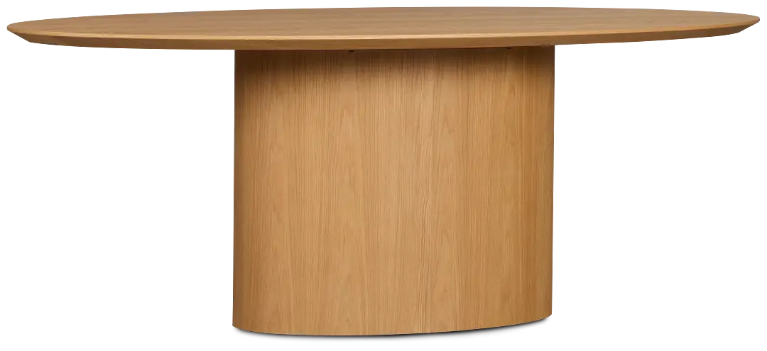 Nomad Light Tone 78" Oval Table Nomad Light Tone 78" Oval Table