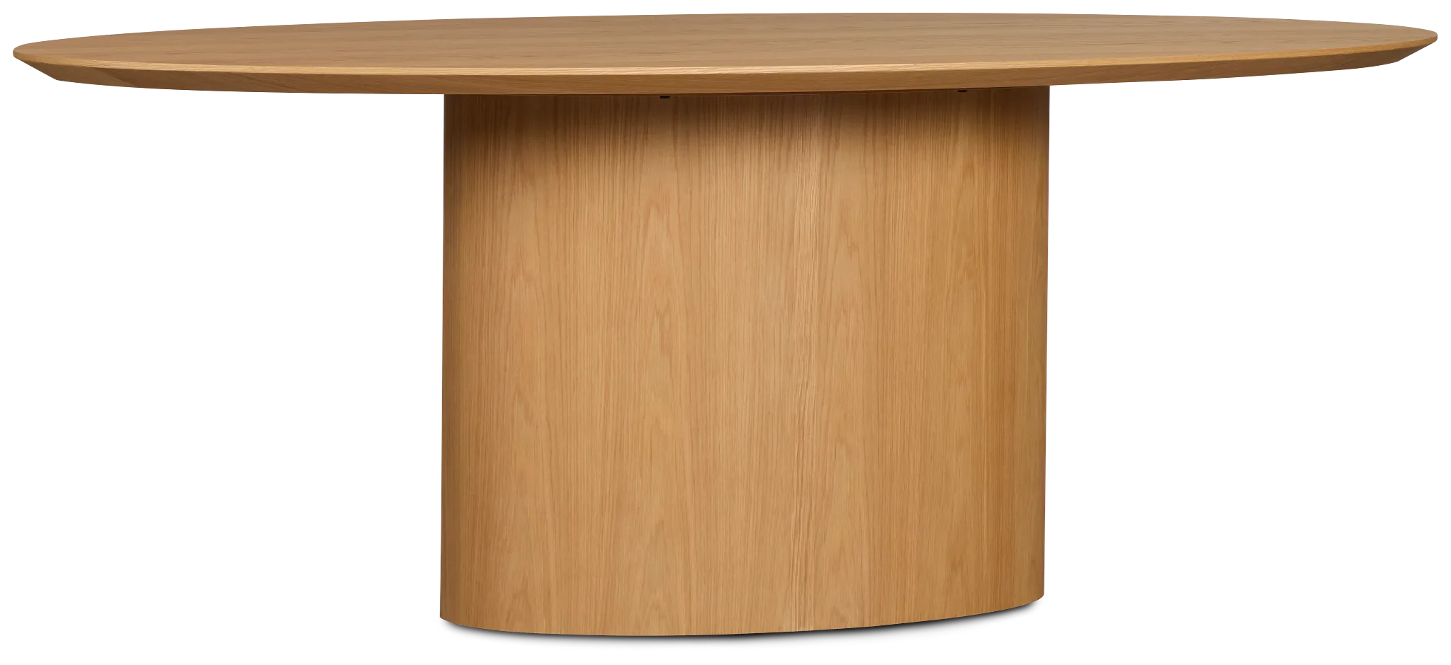 Nomad Light Tone 78" Oval Table