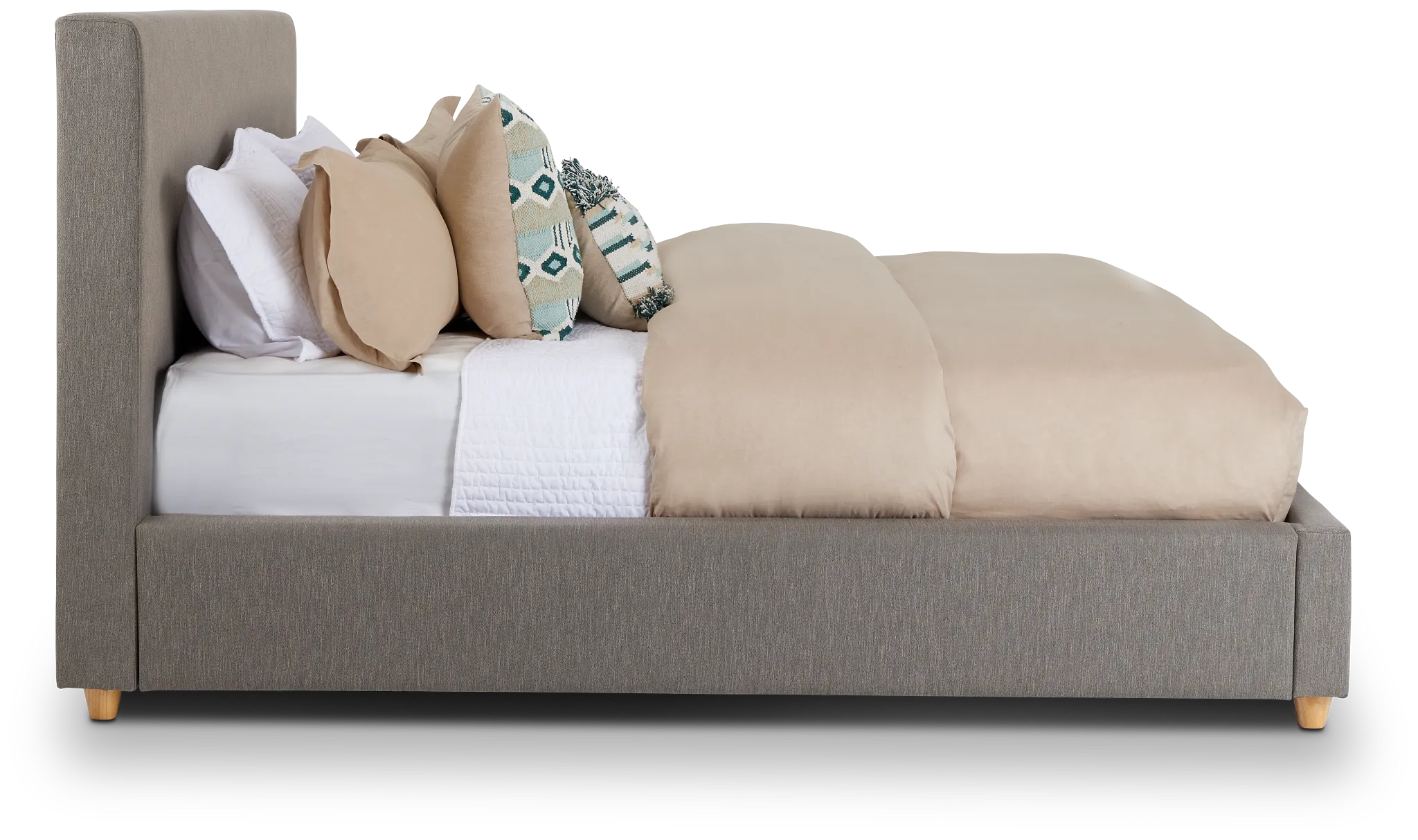 Chelsea Gray Uph Platform Bed