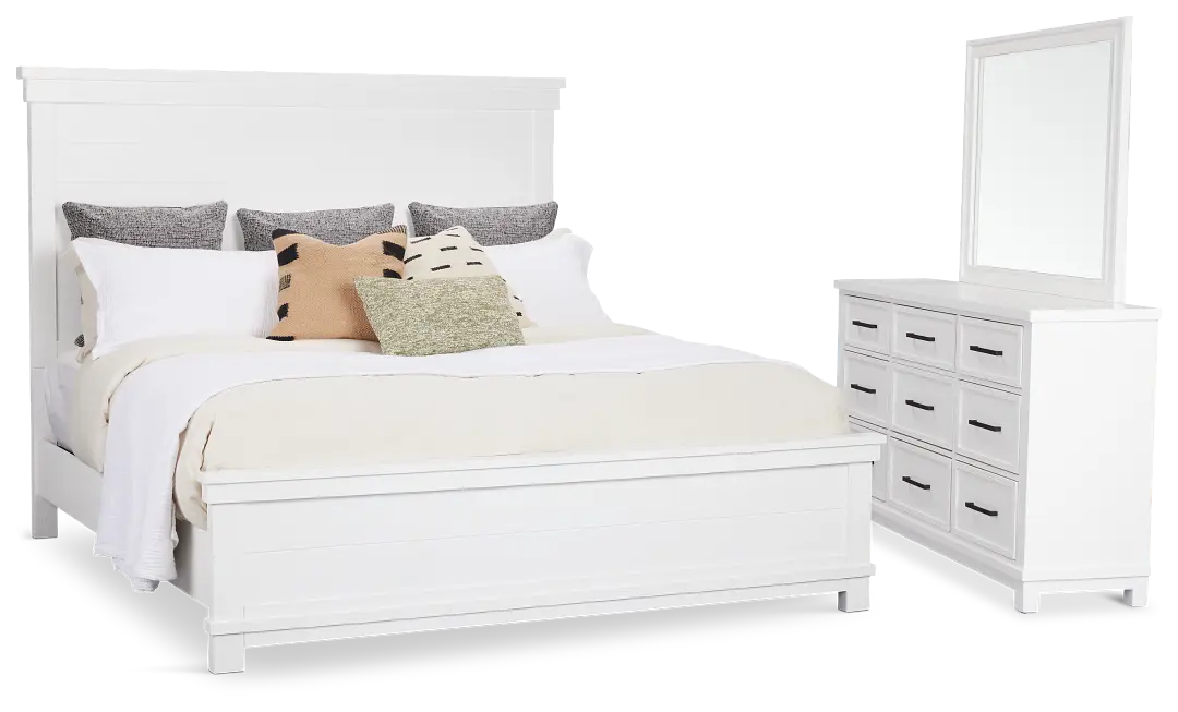 Anton White Panel Bedroom Anton White Panel Bedroom