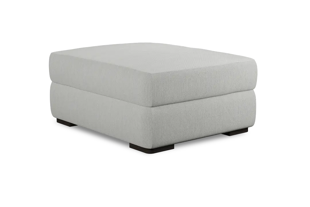 Edgewater Revenue White Ottoman Edgewater Revenue White Ottoman