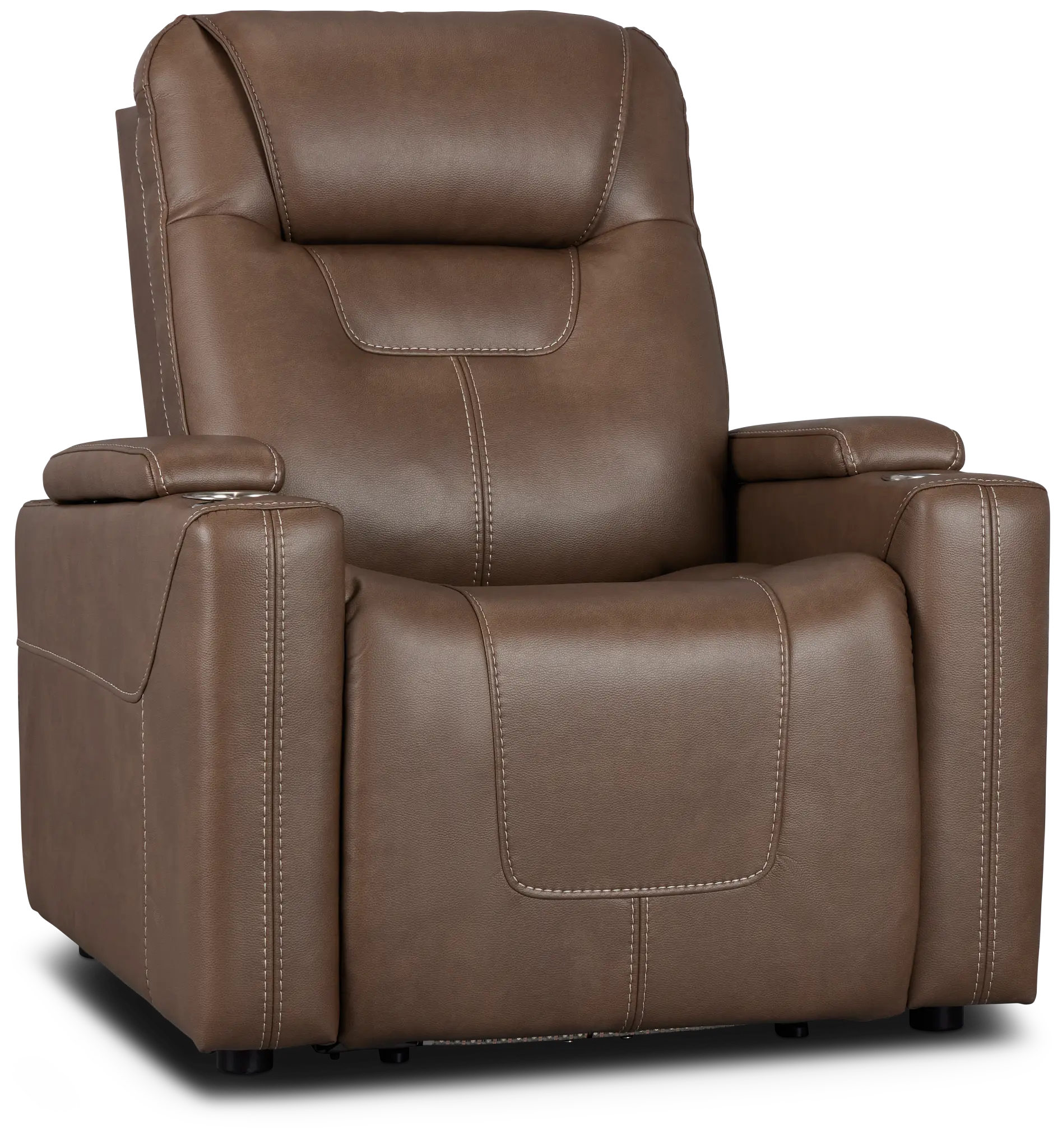 Vantage Dark Taupe Micro Power Recliner Vantage Dark Taupe Micro Power Recliner