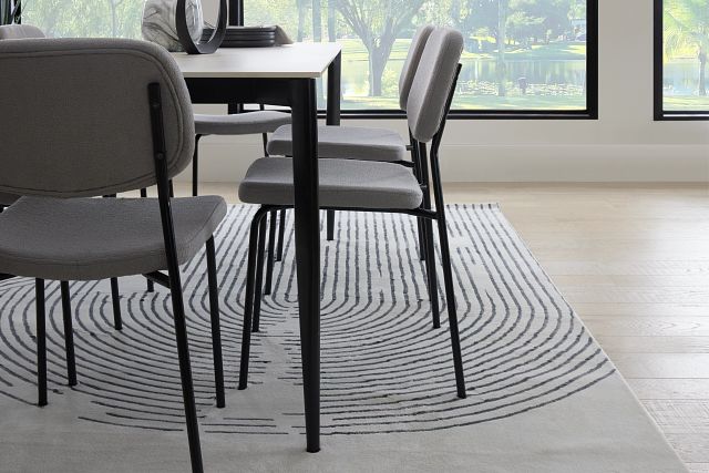 Andover Gray Upholstered Side Chair