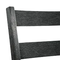 Kalila Black Upholstered Side Chair