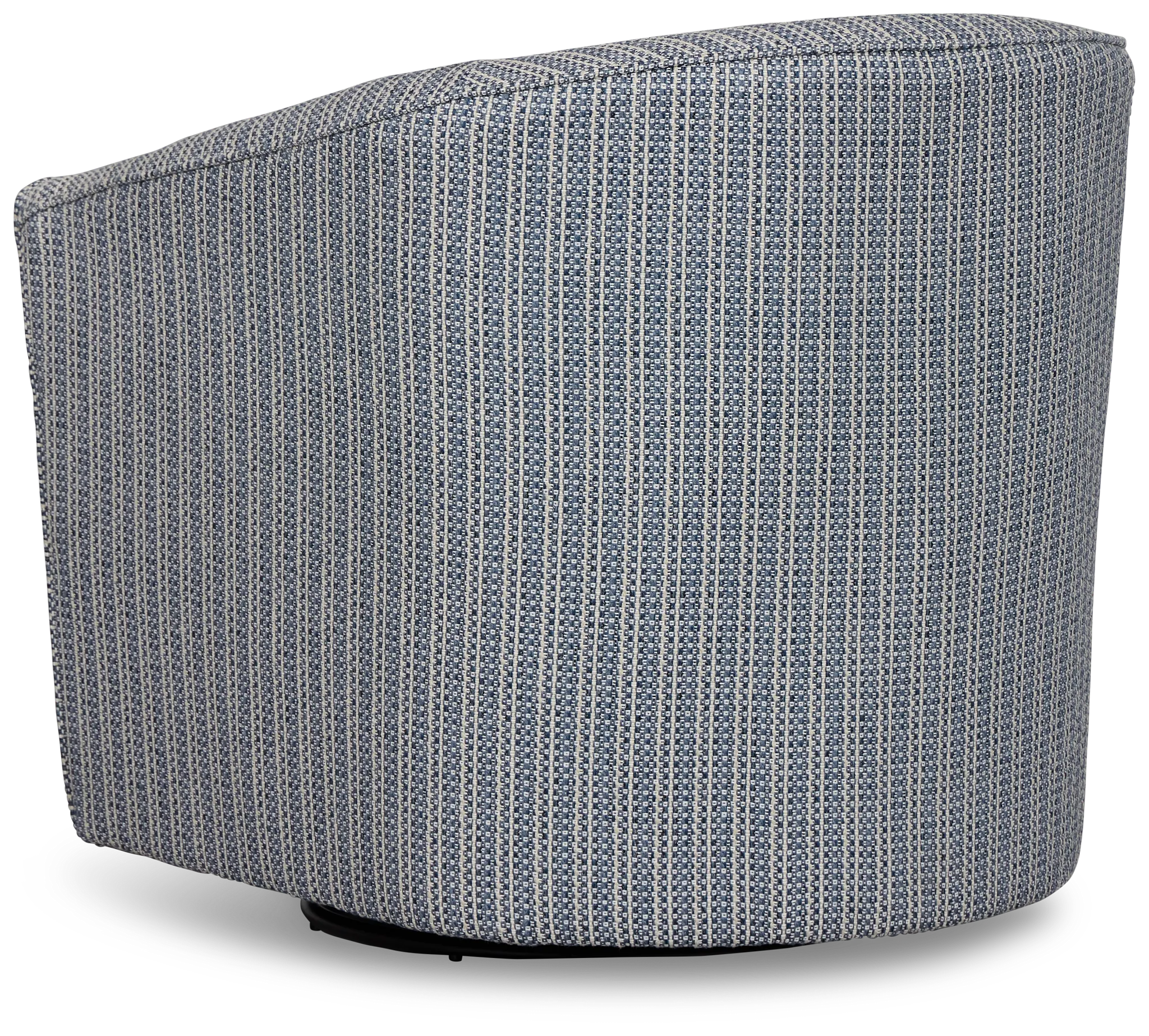 Driftwood Blue Glider Swivel Chair