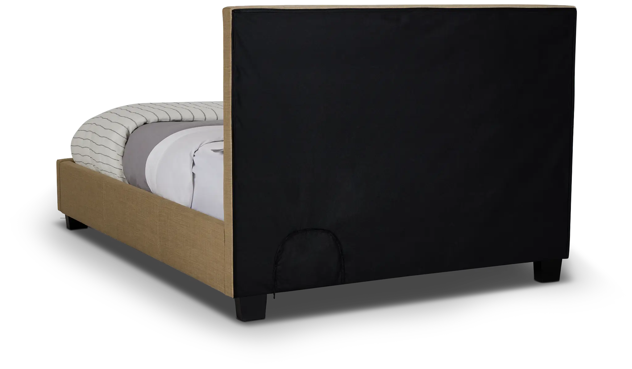Madden Taupe Uph Platform Bed Madden Taupe Uph Platform Bed