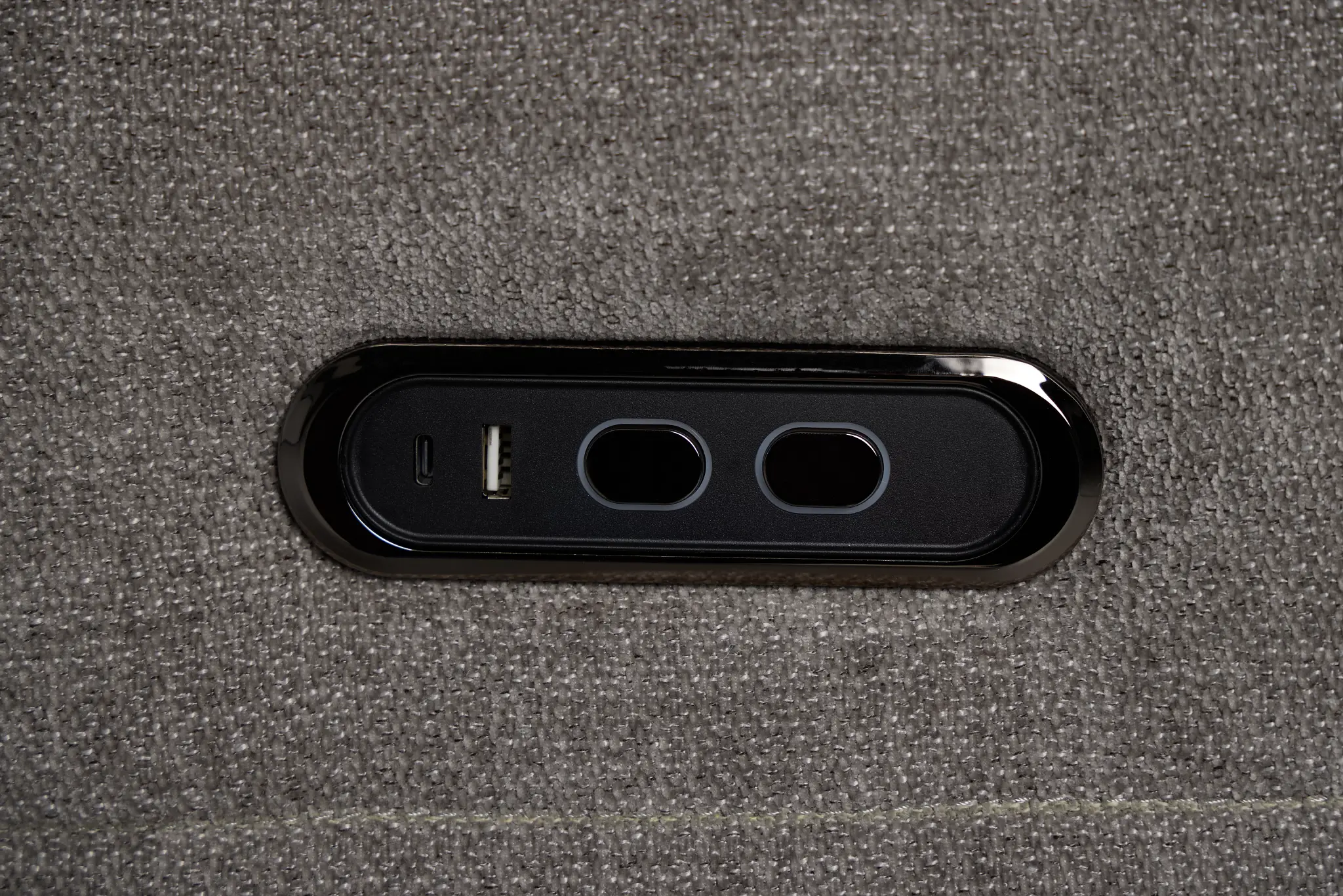 Rae Gray Fabric Power Recliner Rae Gray Fabric Power Recliner