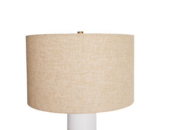 Larsen White Floor Lamp