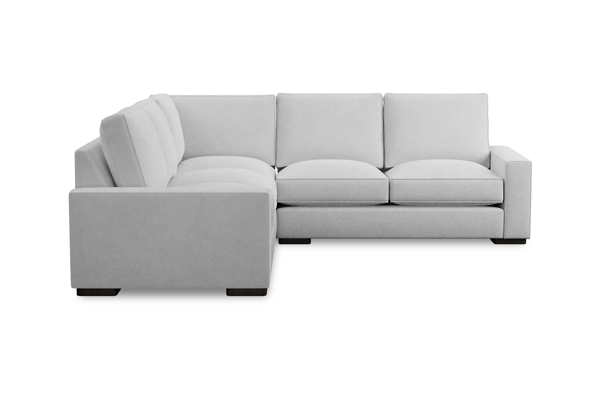 Edgewater Suave White Small Two-arm Sectional Edgewater Suave White Small Two-arm Sectional