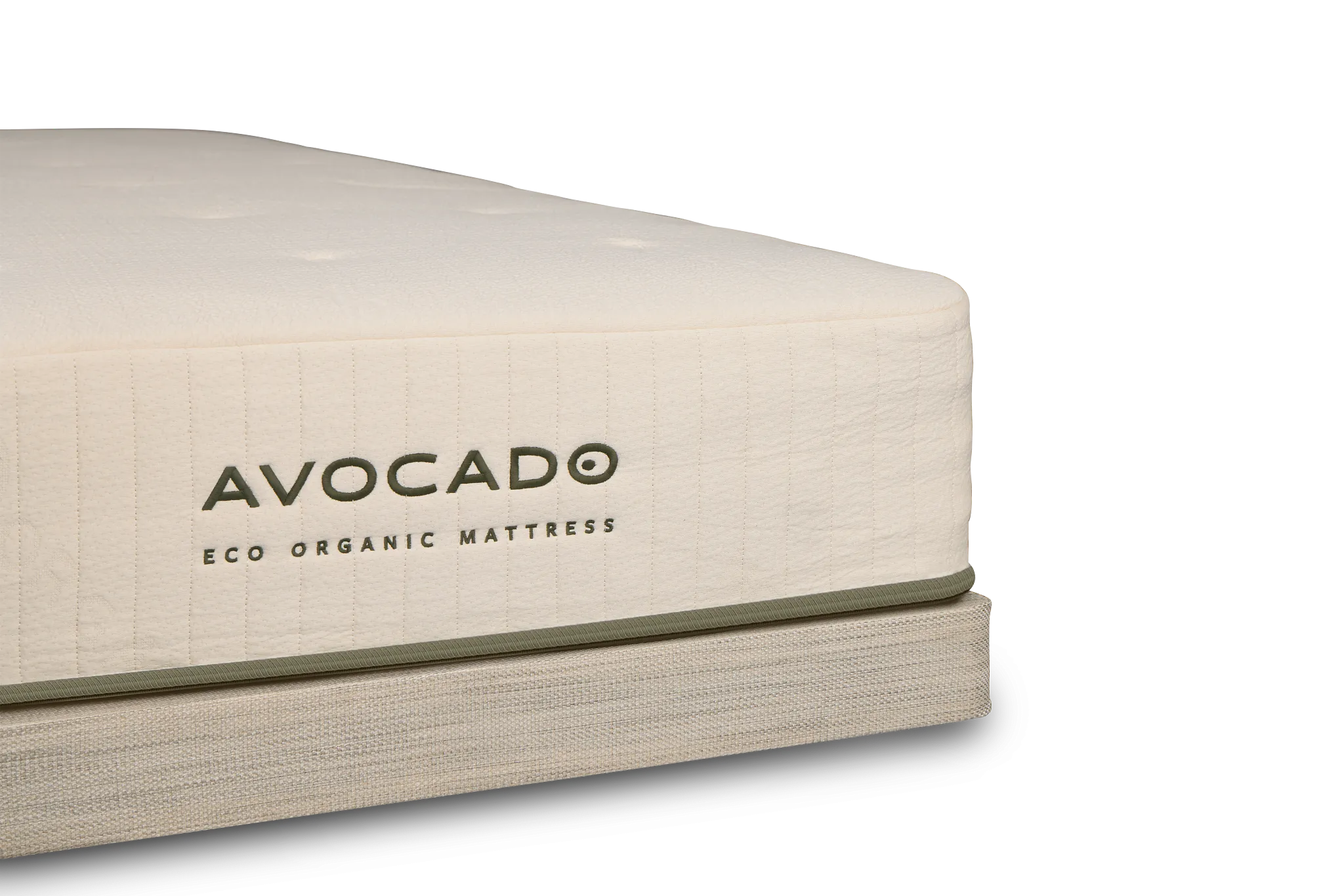 Avocado Eco Organic Cushion Firm Low-profile Mattress Set