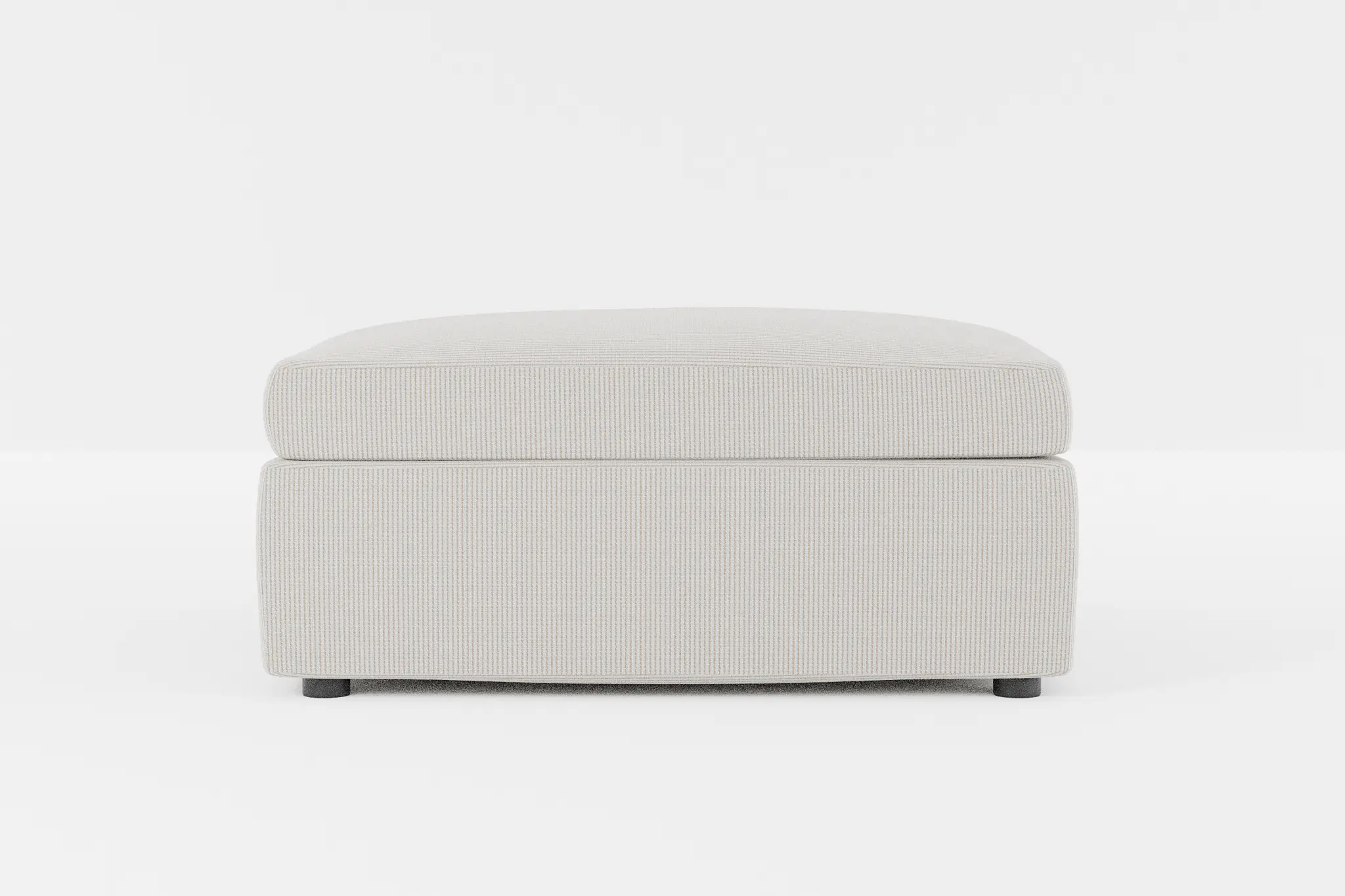 Destin Lucy Light Beige Fabric Cocktail Ottoman Destin Lucy Light Beige Fabric Cocktail Ottoman