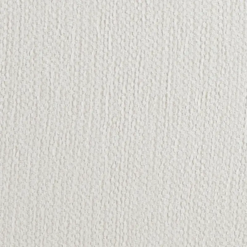 WHITE Alpha White Fabric Medium Two-arm Sectional