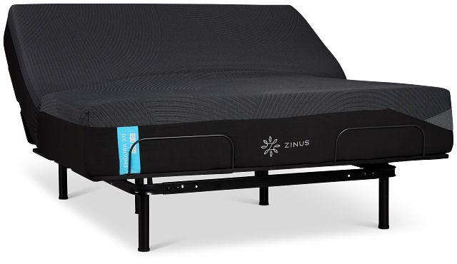 Zinus Endura 3.0 Plush Slat Adjustable Mattress Set
