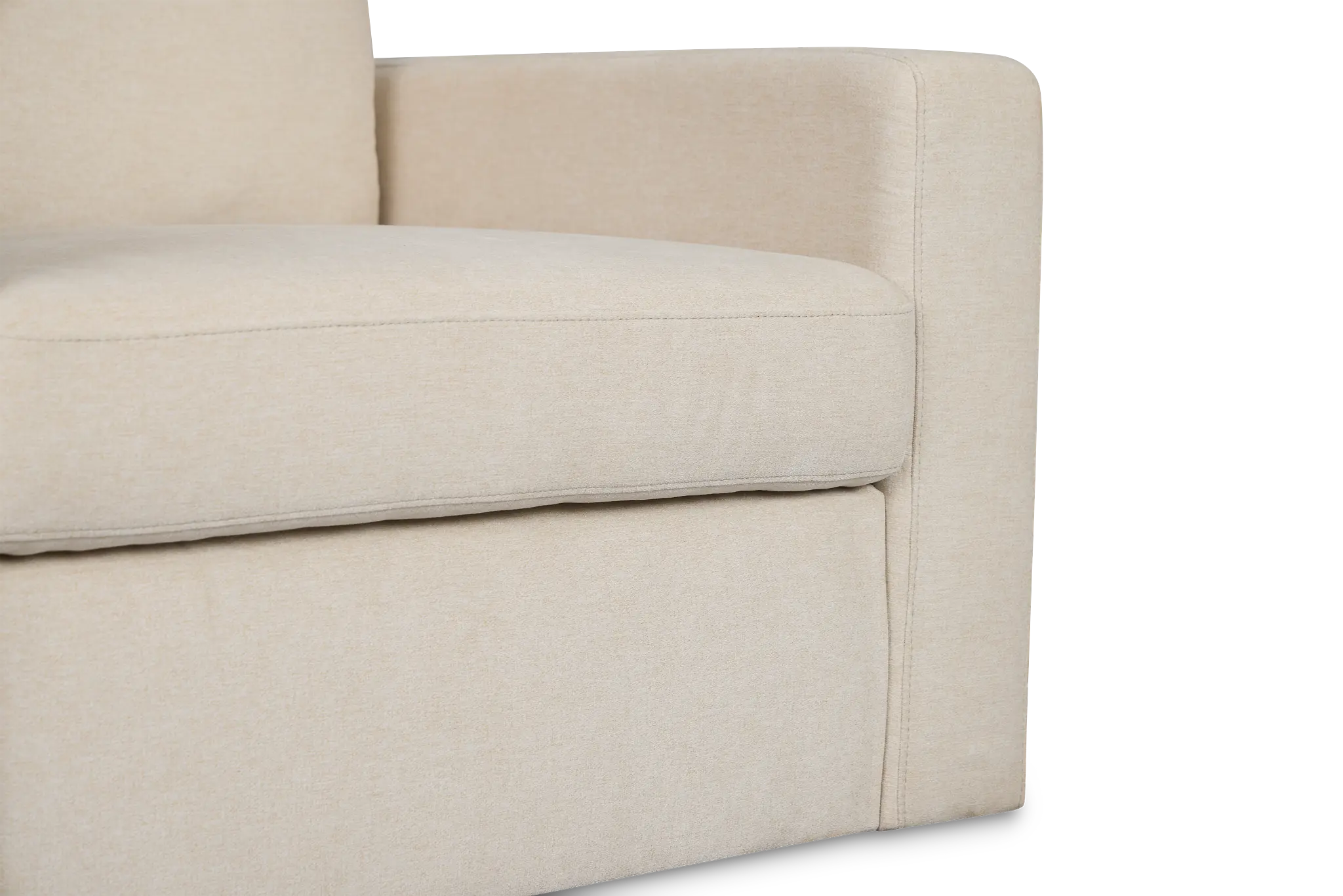 Addie Beige Fabric Left Chaise Storage Sectional Addie Beige Fabric Left Chaise Storage Sectional