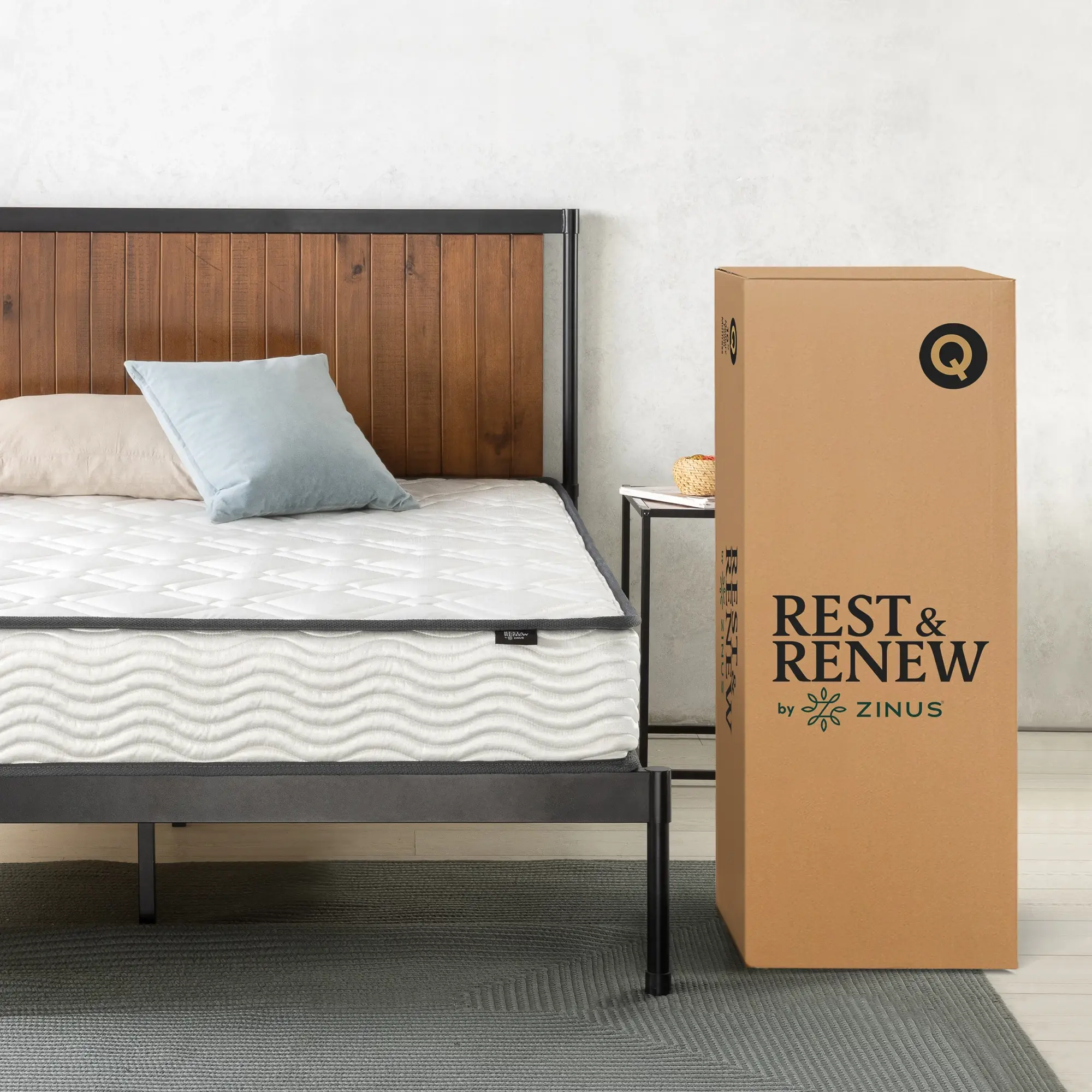 Rest & Renew By Zinus Innerspring 8" Mattress Rest & Renew By Zinus Innerspring 8" Mattress