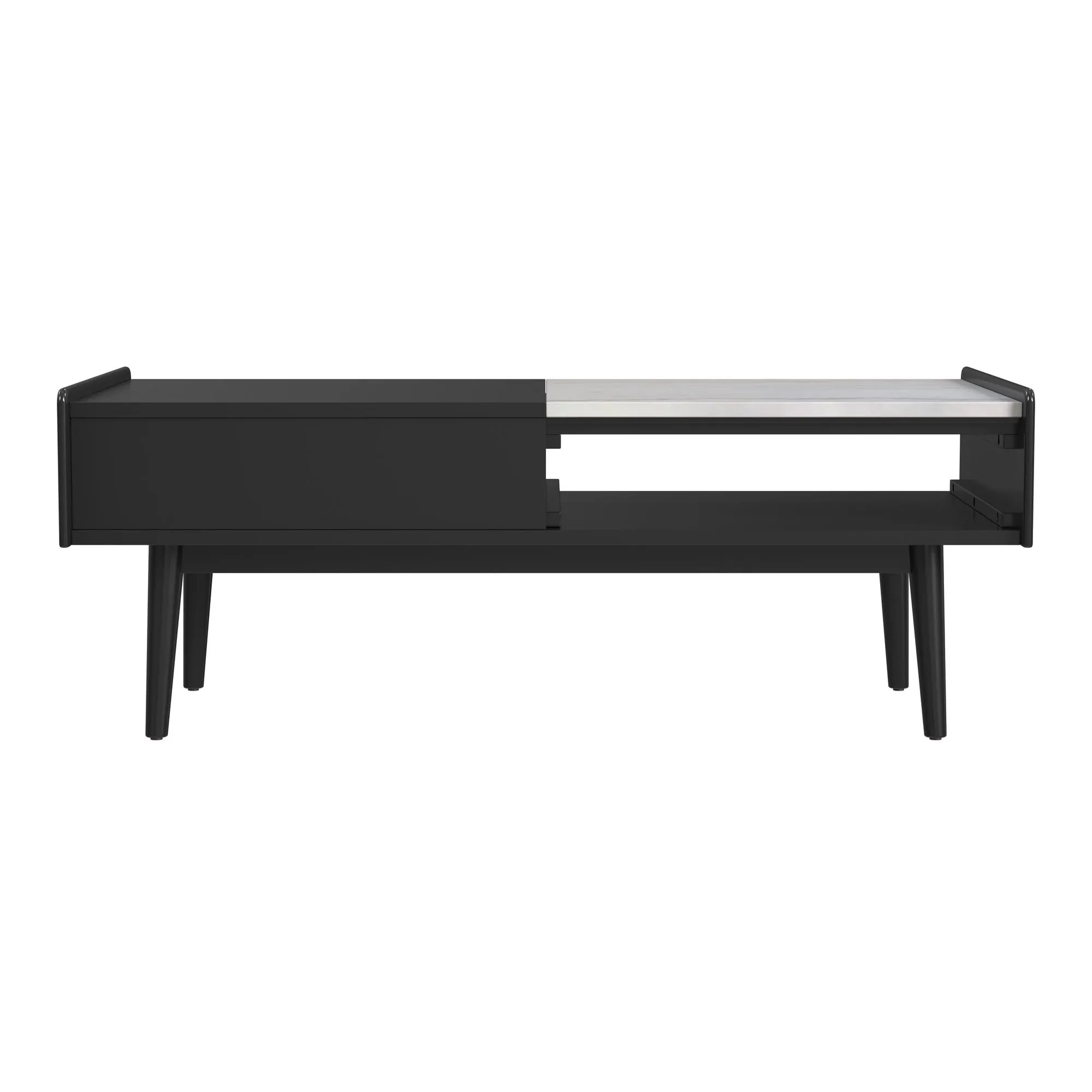 Joah Black Marble Lift Coffee Table