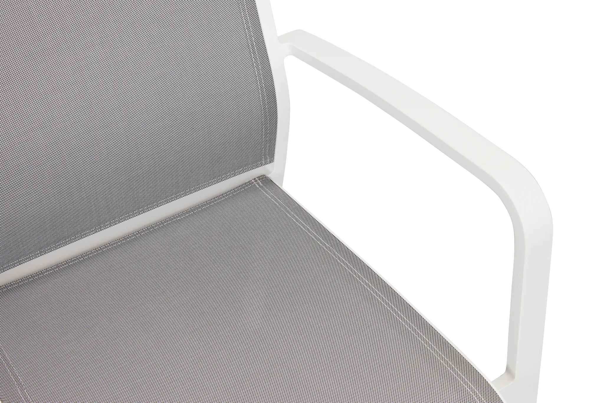 Lisbon Gray Sling Chair