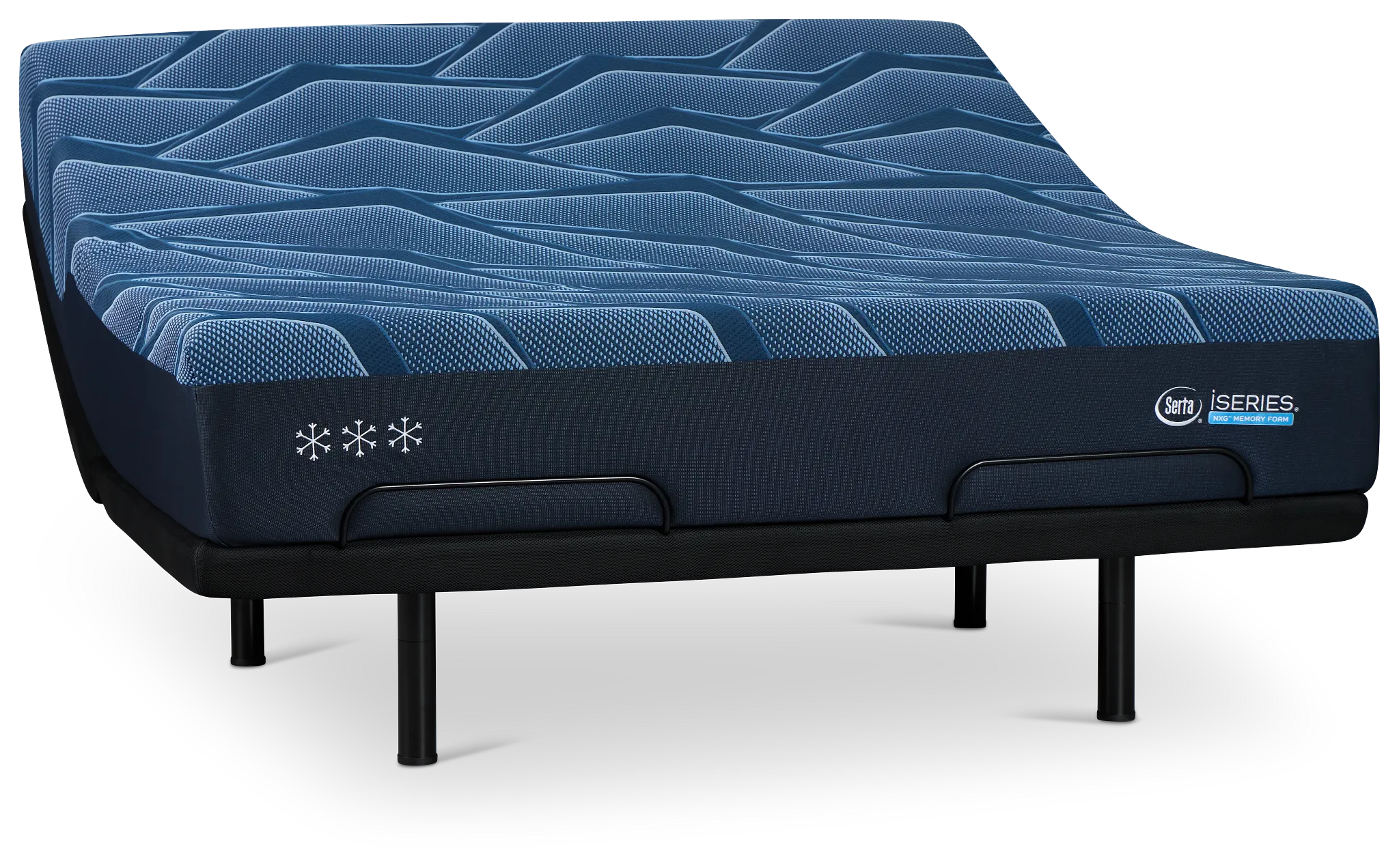 Iseries Nxg3500 13.5" Medium Plus Adjustable Mattress Set