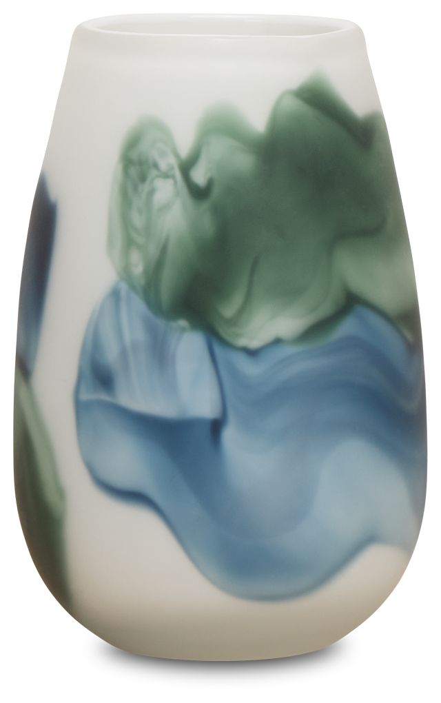 Lucas Blue Vase