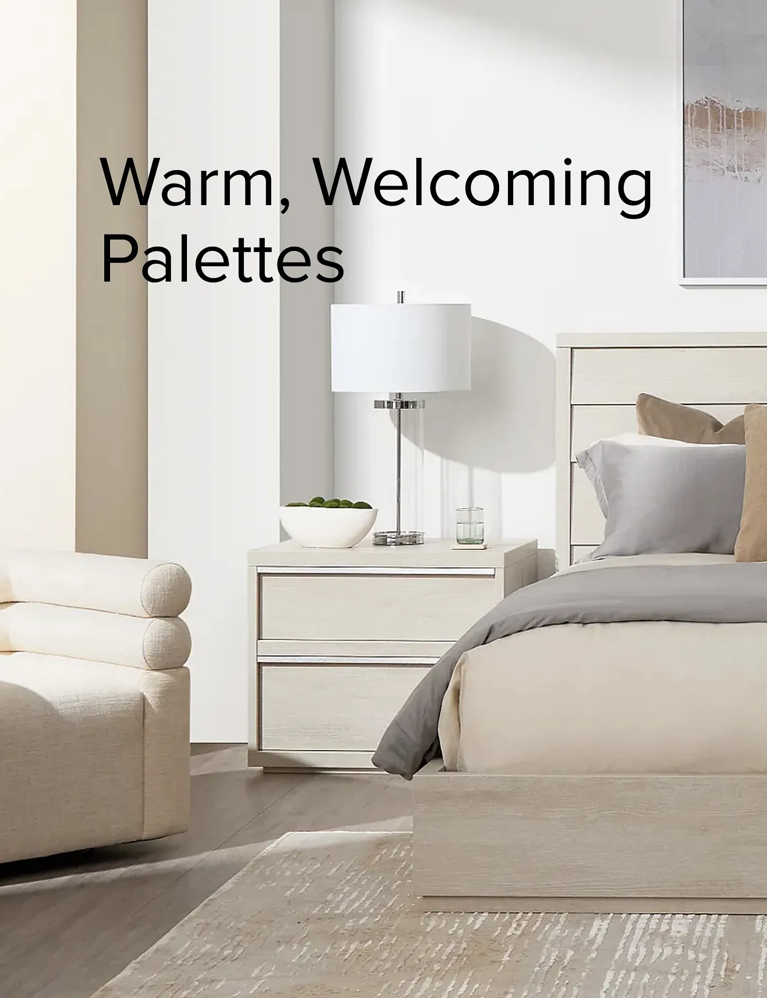 Warm, Welcoming Palettes