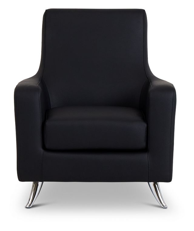 Marquez Black Micro Accent Chair