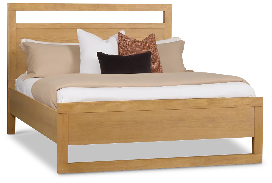 Williamsburg Light Tone Platform Bed