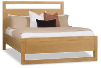 Williamsburg Light Tone Platform Bed