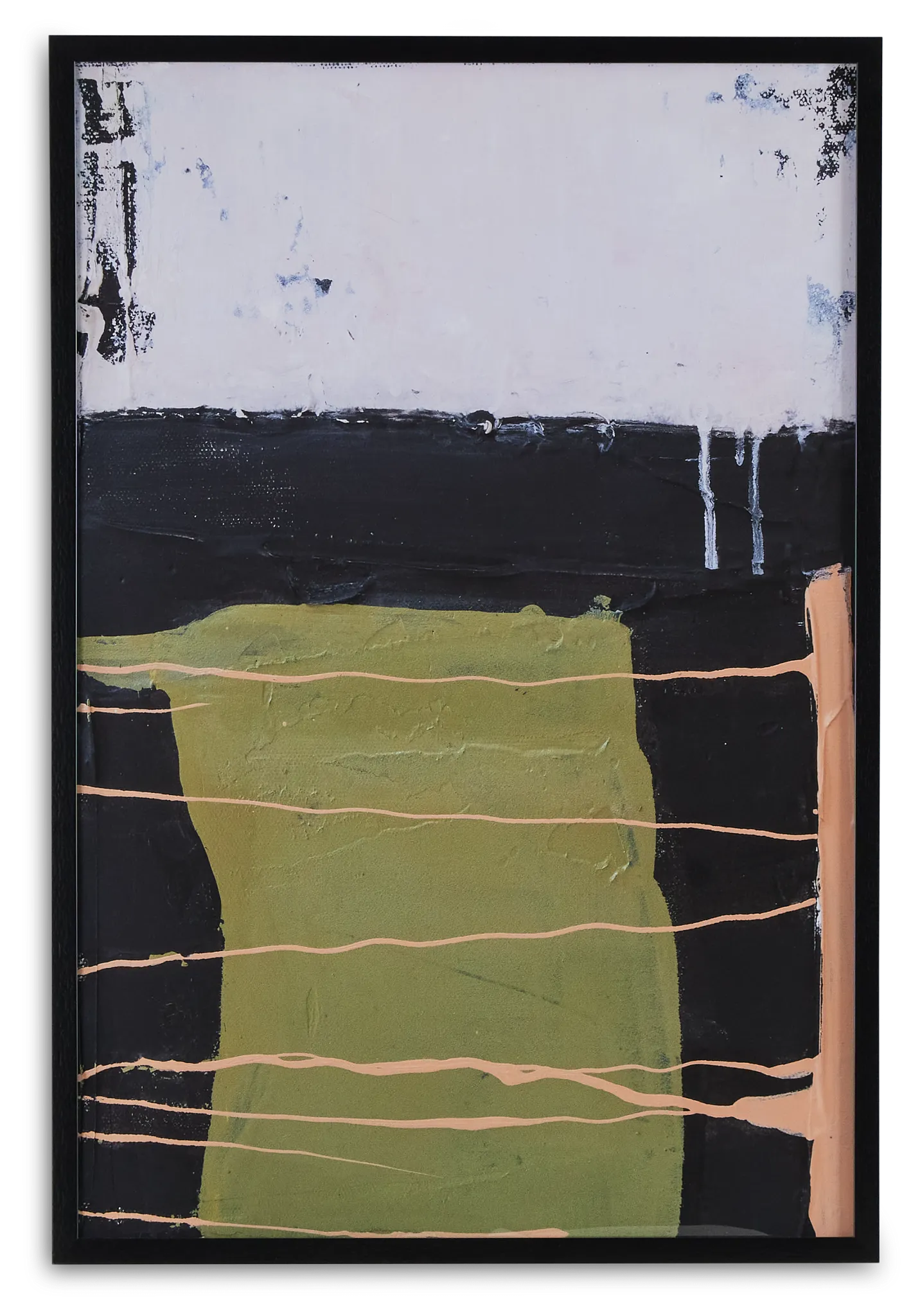 Yoko Black Framed Wall Art