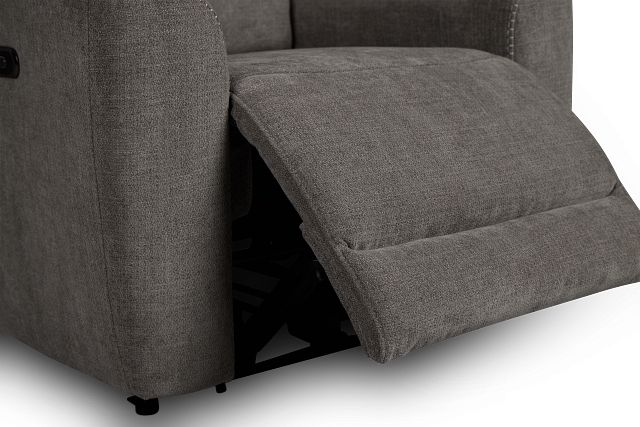 Dean Gray Fabric Power Recliner