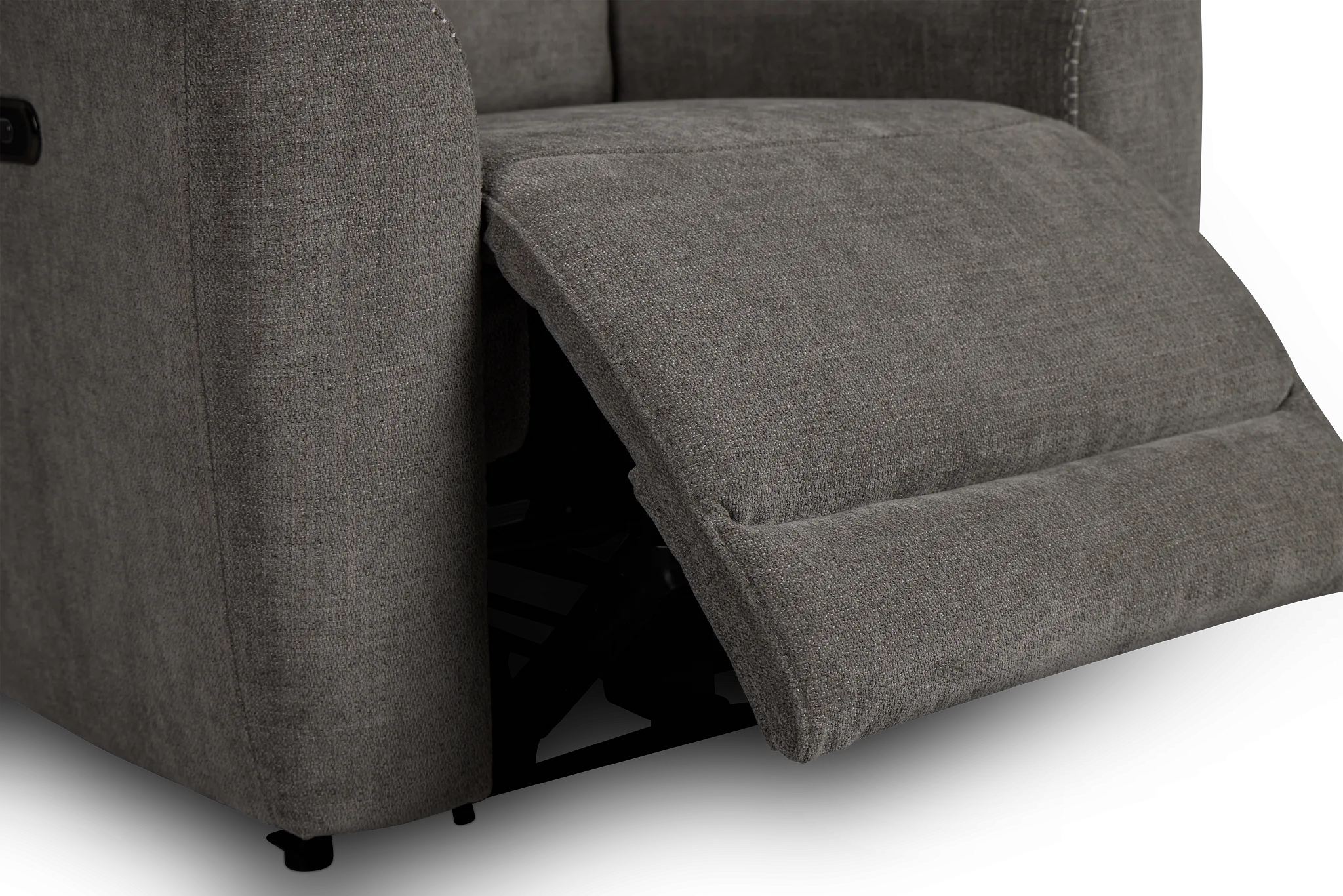 Dean Gray Fabric Power Recliner