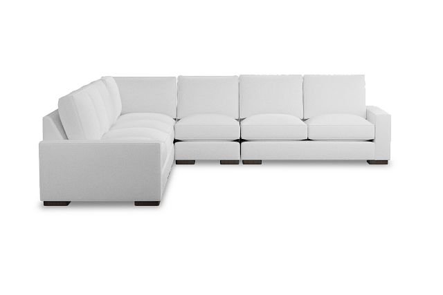 Edgewater Peyton White Large Two-arm Sectional