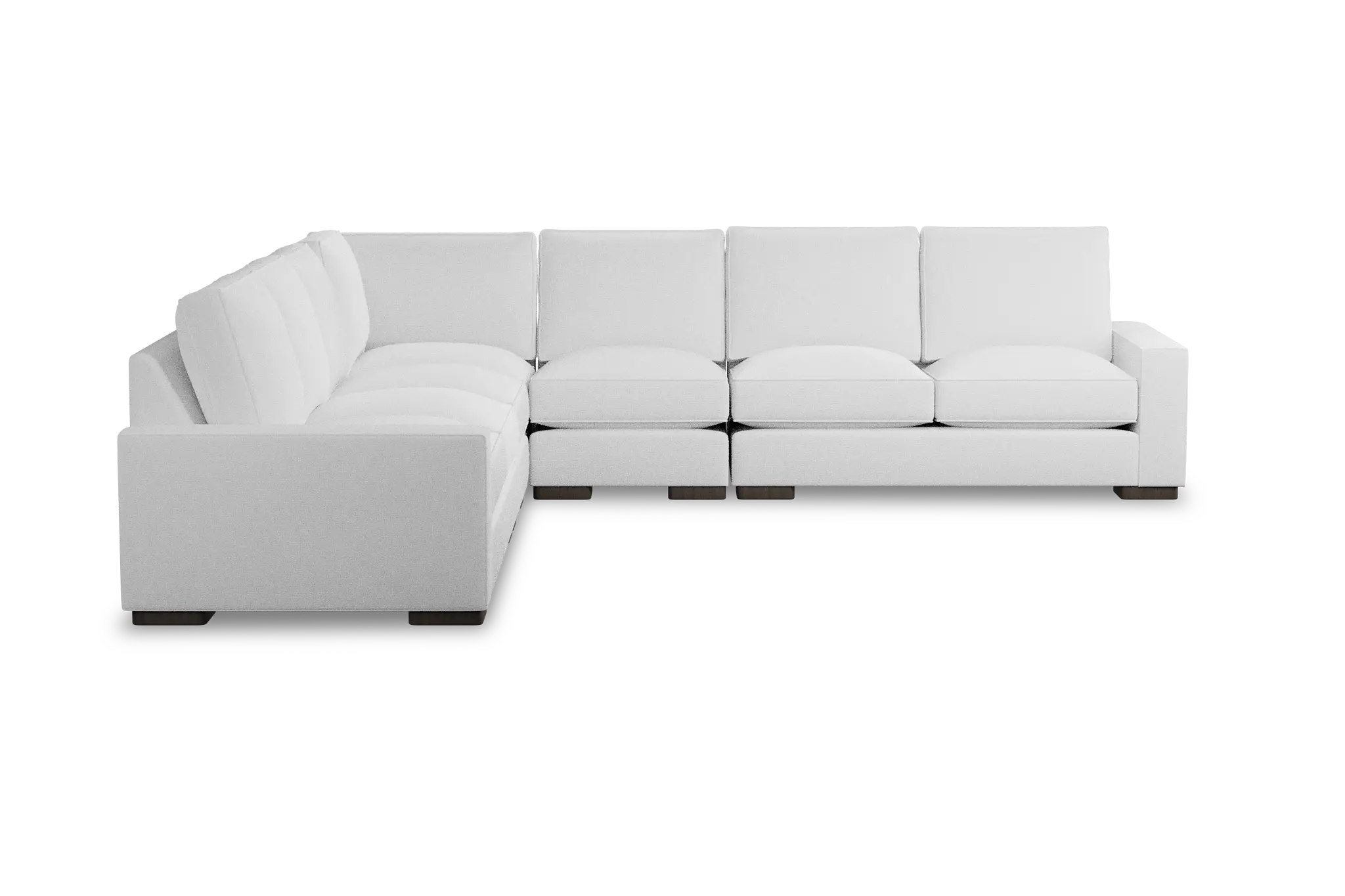Edgewater Peyton White Large Two-arm Sectional Edgewater Peyton White Large Two-arm Sectional