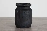 Elza Black 7" Vase
