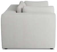 Destin Sutton Gray Fabric 2 Piece Modular Sofa