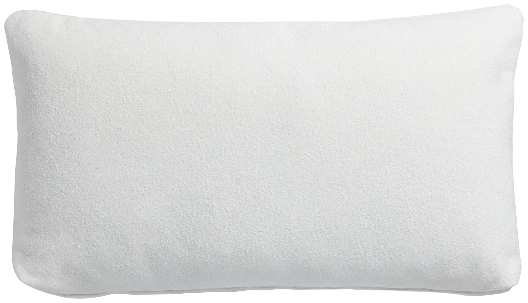 Eden Ivory Lumbar Accent Pillow