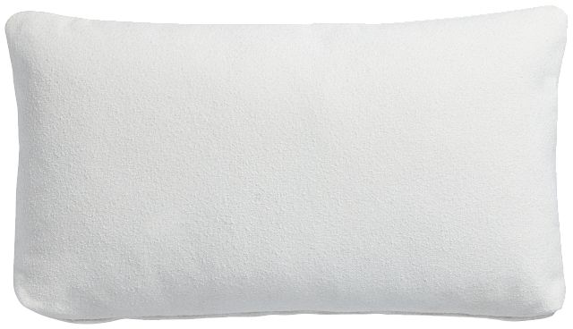 Eden Ivory Lumbar Accent Pillow