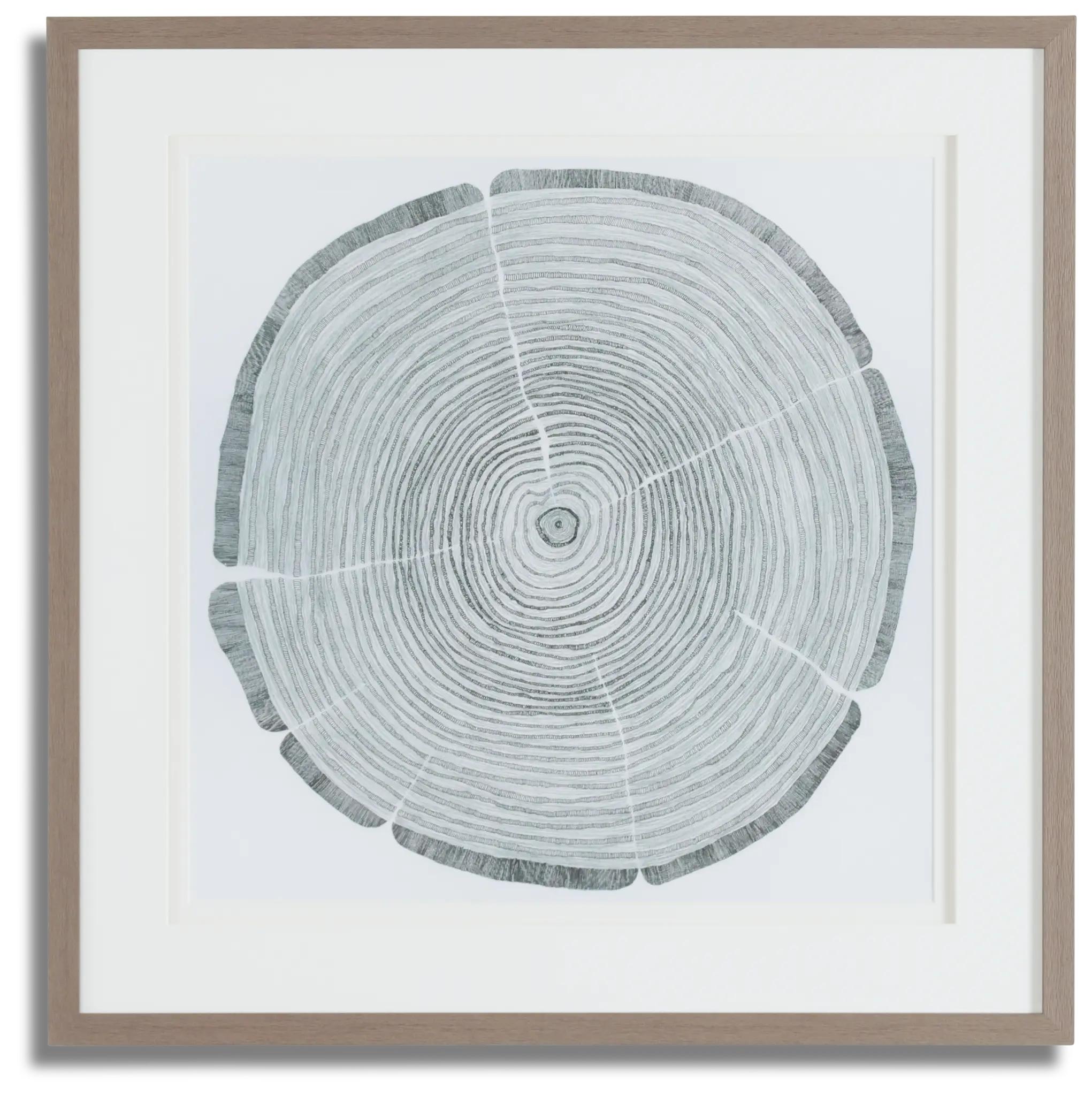 Chop Gray Framed Wall Art Chop Gray Framed Wall Art