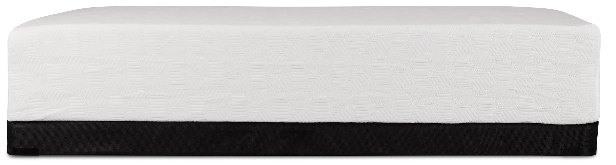 Rest & Renew By Zinus Gel Memory Foam Mattress 14" Plush Low-profile Mattress Set