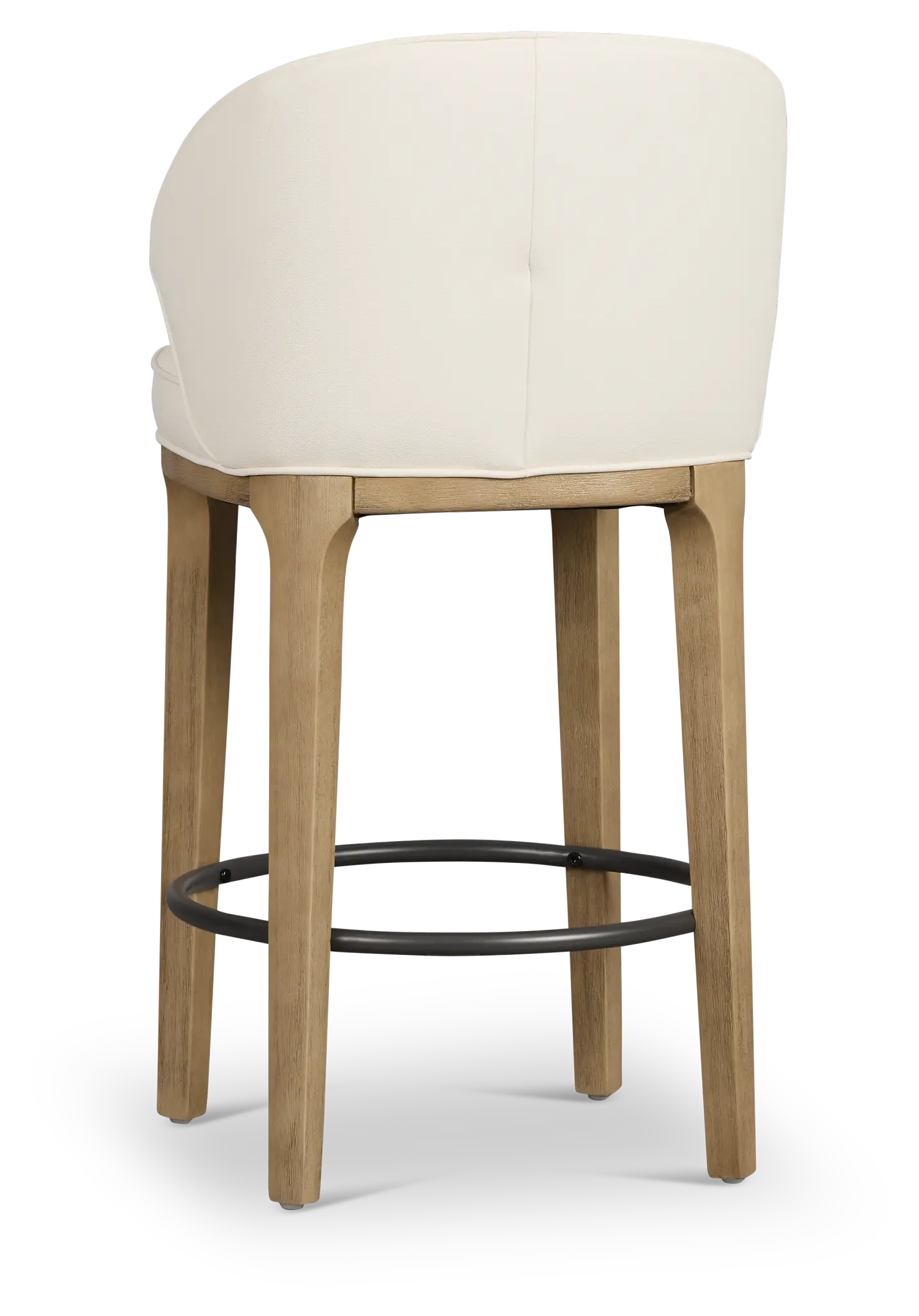Libby Whitemicro 24" Upholstered Barstool Libby Whitemicro 24" Upholstered Barstool