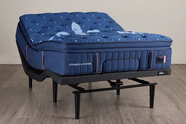 Stearns & Foster Lux Estate Soft Ergo 3.0 Adjustable Mattress Set